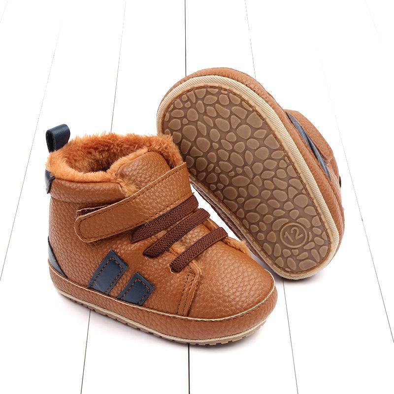 Sports Soft-sole Cotton Shoes High-top Baby Shoes Baby' Sports Soft-sole Cotton Shoes High-top Baby Shoes Baby's Shoes J&E Discount Store 