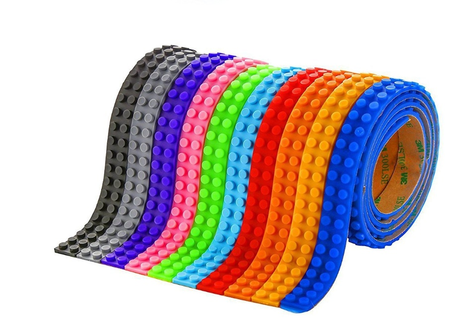 building blocks tape, silicone building blocks, building blocks, strips, building blocks tape, silicone building blocks, building blocks, strip J&E Discount Store 