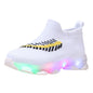 Sensor Light Led Light Socks Shoes Boys Sensor Light Led Light Socks Shoes Boys And Girls Light Shoes J&E Discount Store 