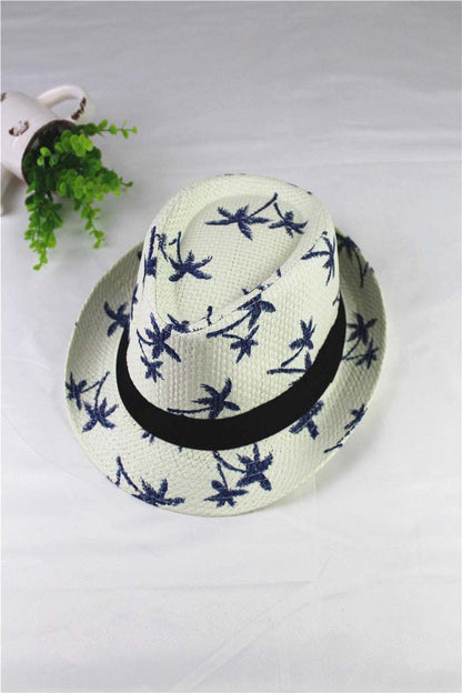 Summer Children Straw Hat Print Baby Hats Kids Summer Children Straw Hat Print Baby Hats Kids J&E Discount Store 