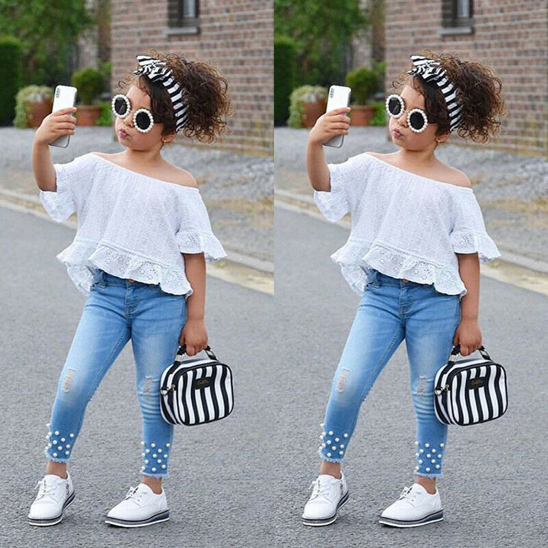 Shirt Shorts Girls Girl Kids Clothes Shirt Shorts Girls Girl Kids Clothes For Baby Set Children J&E Discount Store 