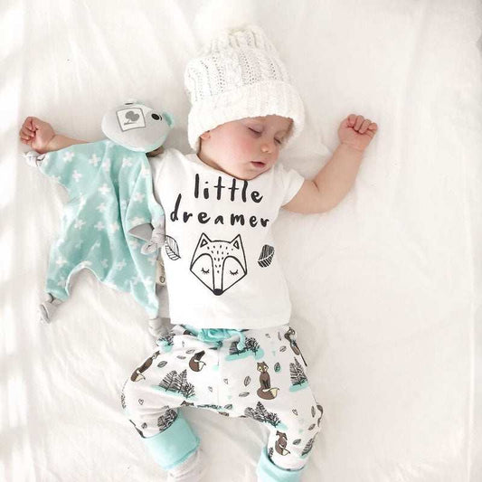 -shirt +Pants Unisex Newborn Set T-shirt +Pants Unisex J&E Discount Store 