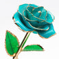 24K Gold-plated Rose Flower With A Gift Box Valentine's Day Gift - J&E Discount Store