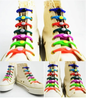 Silicone Elastic Multi-size Horn-shaped Shoelaces Silicone Elastic Multi-size Horn-shaped Shoelaces J&E Discount Store 