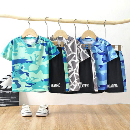 Sportswear Quick-drying Sportswear Quick-drying T-shirt Children's Clothing J&E Discount Store 