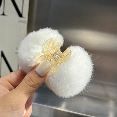 Elegant Pompons Barrettes Back Head Elegant Pompons Barrettes Back Head J&E Discount Store 