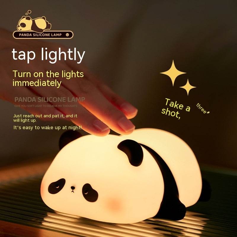 Small Panda Silicone Night Light- Ambient lighting