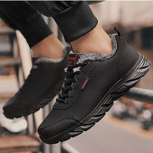 Men Sneakers Winter Warm Sports Shoes Men Sneakers Winter Warm Sports Shoes With Plush J&E Discount Store 