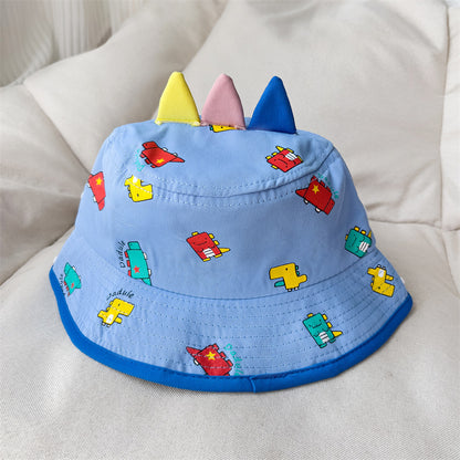 Bucket Hat Baby Spring And Autumn Thin Summer Child Sun-proof Sun Protection Sun Hat - J&E Discount Store