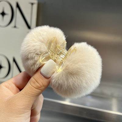 Elegant Pompons Barrettes Back Head Elegant Pompons Barrettes Back Head J&E Discount Store 