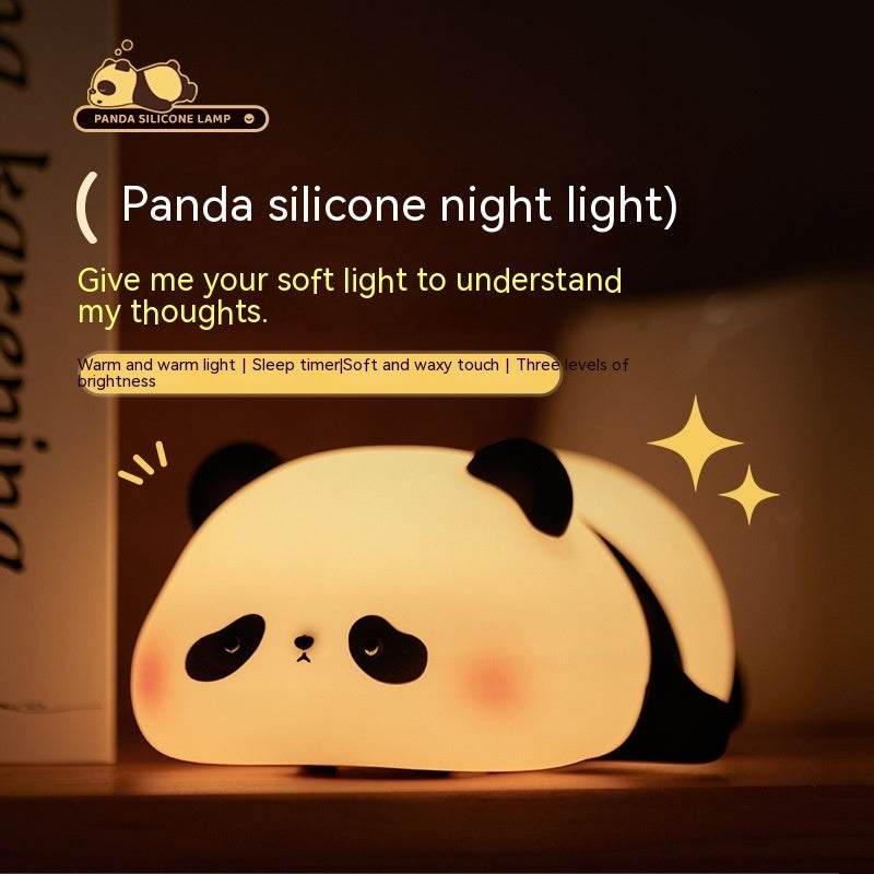 Small Panda Silicone Night Light- Ambient lighting