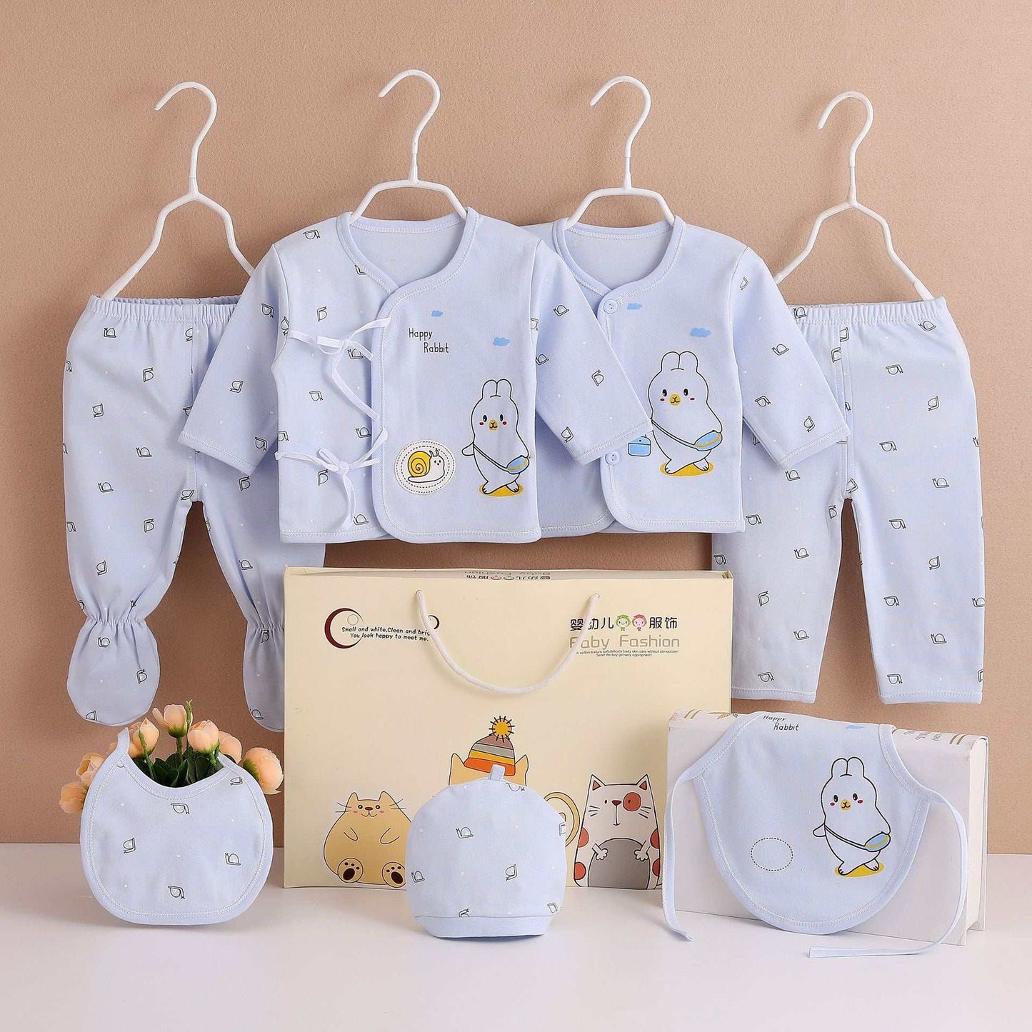 Newborn Cotton Long Sleeve Spring Newborn Cotton Long Sleeve Spring And Autumn J&E Discount Store 