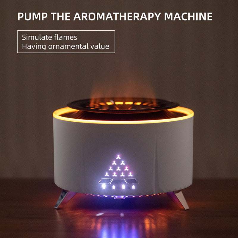 Arrival Remote Control Volcano Humidifier Diffuser Wholesale Fire Flame Diffuser Wholesale New Arrival Remote Control Volcano Humidifier Diffuser Whole J&E Discount Store 