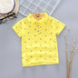 Korean Short Sleeve Anchor Print Little Boy's Korean Short Sleeve T-Shirt J&E Discount Store 