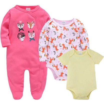 Baby 3-piece Baby Clothes Unisex Baby 3-piece Baby Clothes Unisex J&E Discount Store 