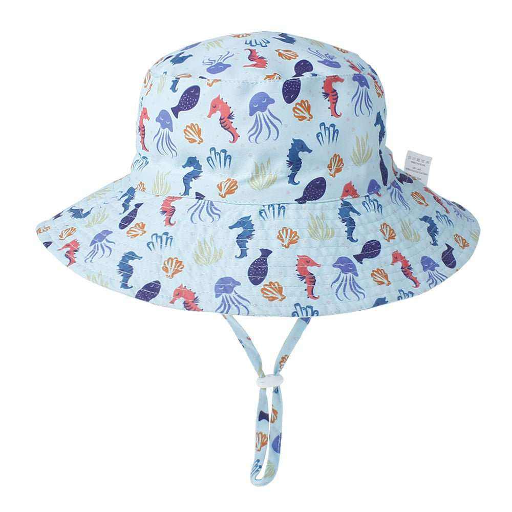 Baby Beach Hat with short brim - J&E Discount Store