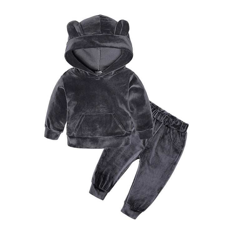 Baby Clothes Soft Cotton Hood Set Baby Clothes Soft Cotton Hood Set J&E Discount Store 