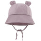 Baby Cotton Shade Rabbit Ear Fisherman Basin Hat - J&E Discount Store