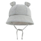 Baby Cotton Shade Rabbit Ear Fisherman Basin Hat - J&E Discount Store