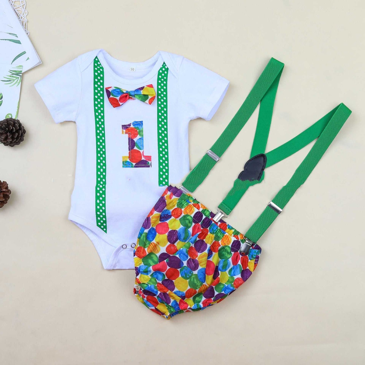 Baby Romper set- Birthday Baby Romper set- Birthday J&E Discount Store 