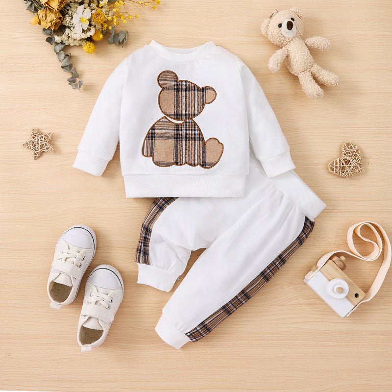 Boy Suit Cartoon Two Piece Set - J&E Discount Store