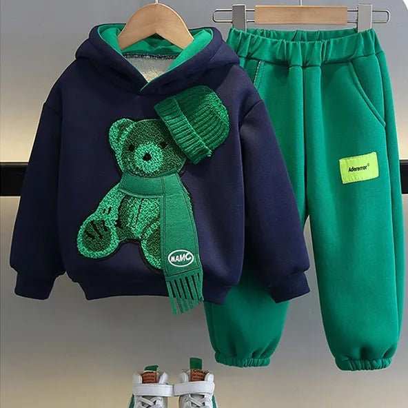 Girls' Fashionable Spring Boys' And Girls' Fashionable Spring And Autumn Sweater set J&E Discount Store 