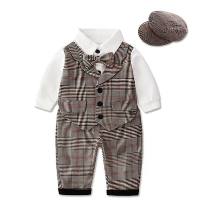 Boys Gentleman English Vest Pants Suit Dress - J&E Discount Store