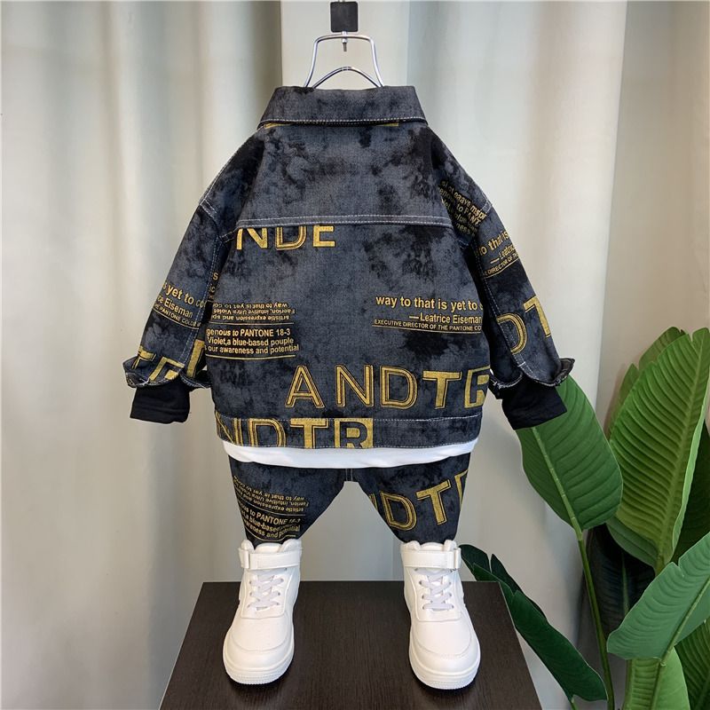 Boys Suit Children Denim Wear - J&E Discount Store