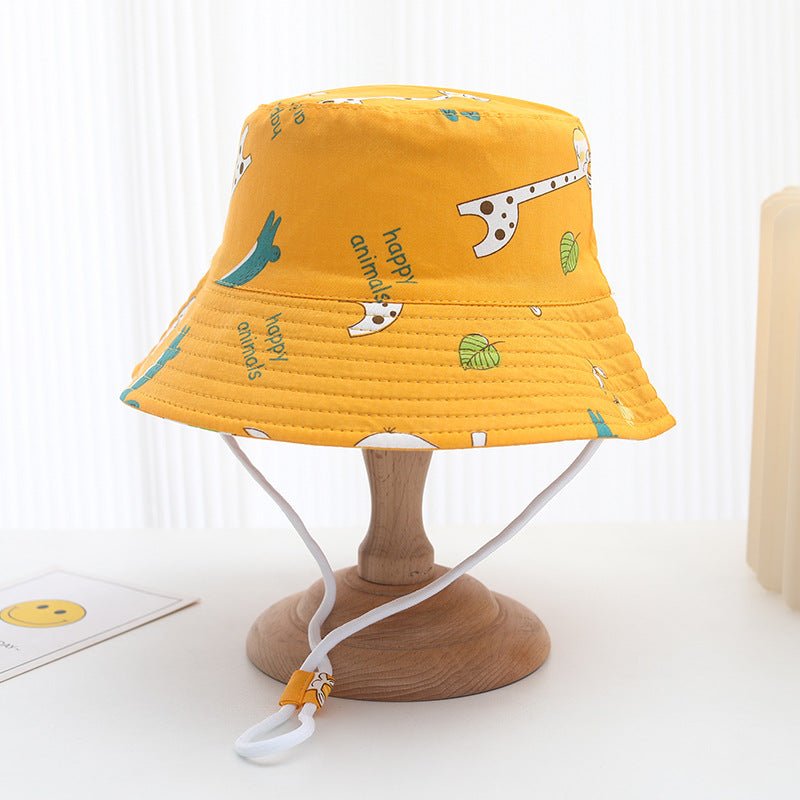 Bucket Hat Baby Spring And Autumn Thin Summer Child Sun-proof Sun Protection Sun Hat - J&E Discount Store