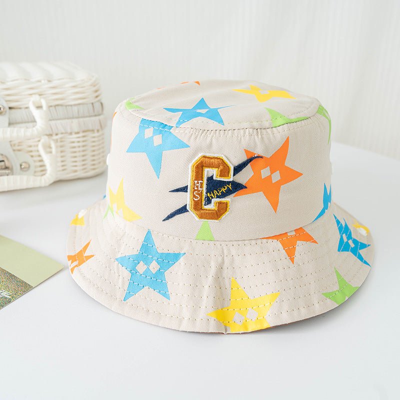 Bucket Hat Baby Spring And Autumn Thin Summer Child Sun-proof Sun Protection Sun Hat - J&E Discount Store