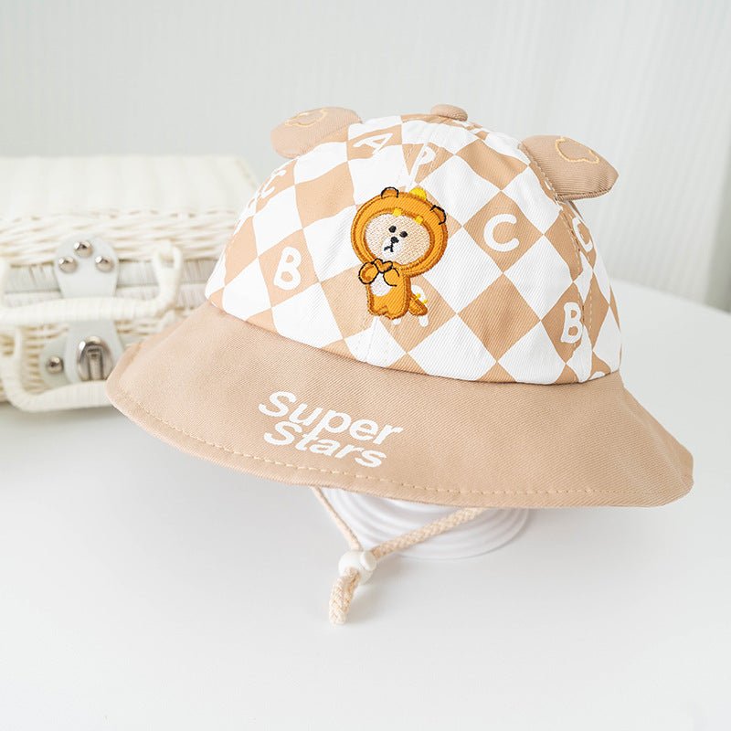 Bucket Hat Baby Spring And Autumn Thin Summer Child Sun-proof Sun Protection Sun Hat - J&E Discount Store