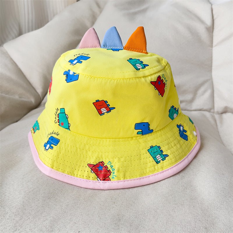 Bucket Hat Baby Spring And Autumn Thin Summer Child Sun-proof Sun Protection Sun Hat - J&E Discount Store