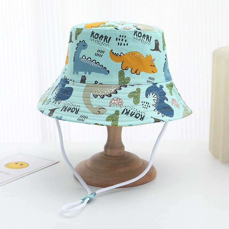 Bucket Hat Baby Spring And Autumn Thin Summer Child Sun-proof Sun Protection Sun Hat - J&E Discount Store