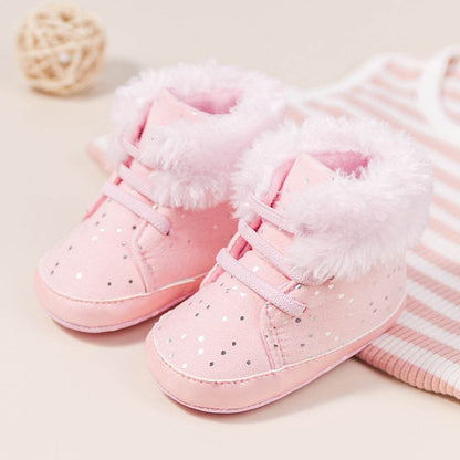 Fleece-lined Warm Baby Shoes New Fleece-lined Warm Baby Shoes J&E Discount Store 