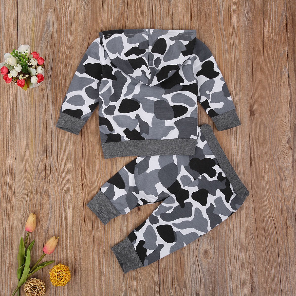 Camouflage Set Sweatshirt And Pants - J&E Discount Store