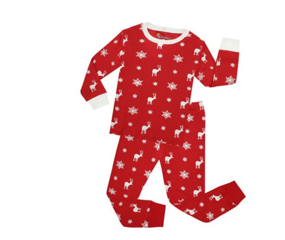 Children Cartoon Cotton Printed Air Conditioning Suit - J&E Discount Store