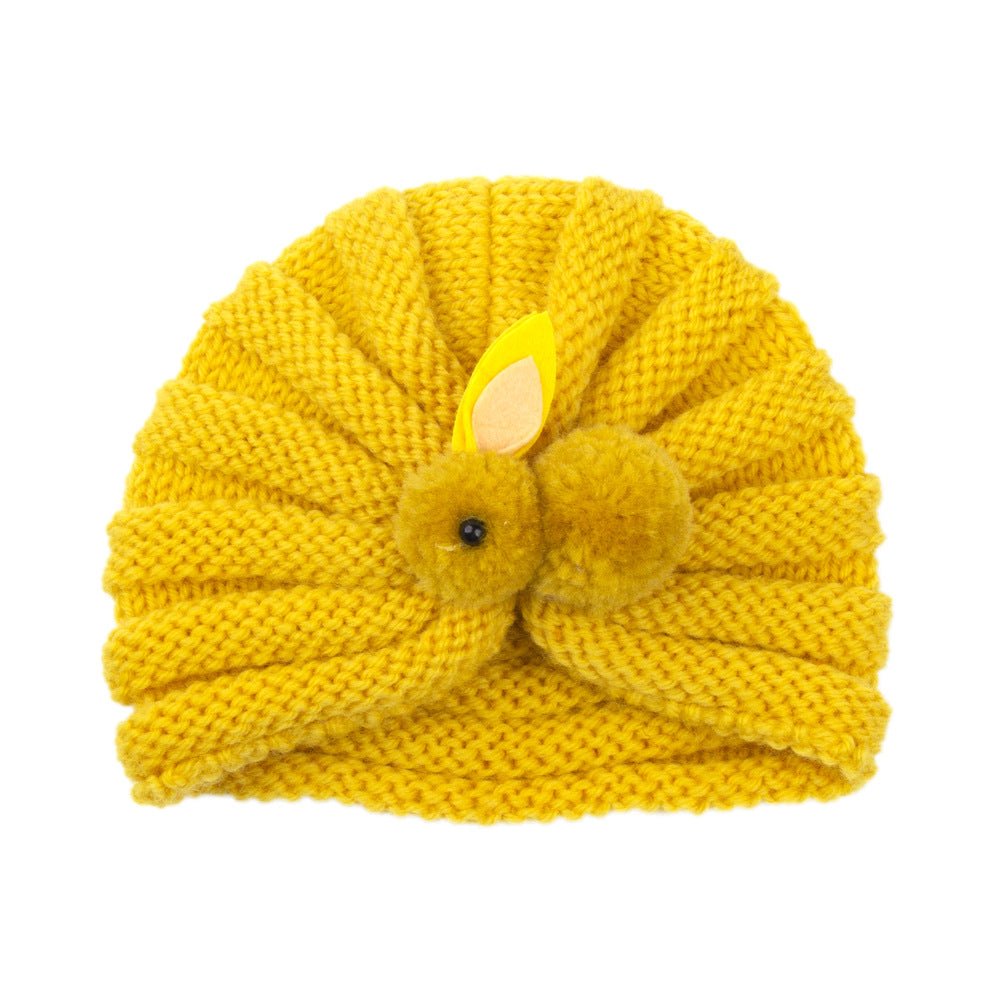 Children Wool Knitted Hat Autumn And Winter - J&E Discount Store