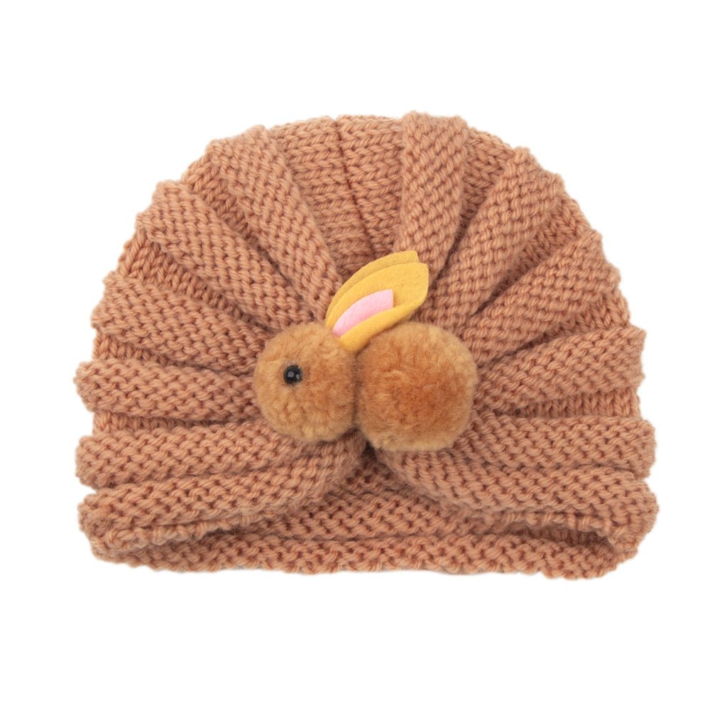 Children Wool Knitted Hat Autumn And Winter - J&E Discount Store