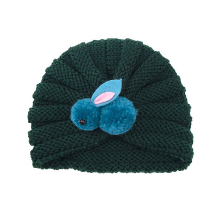 Children Wool Knitted Hat Autumn And Winter - J&E Discount Store