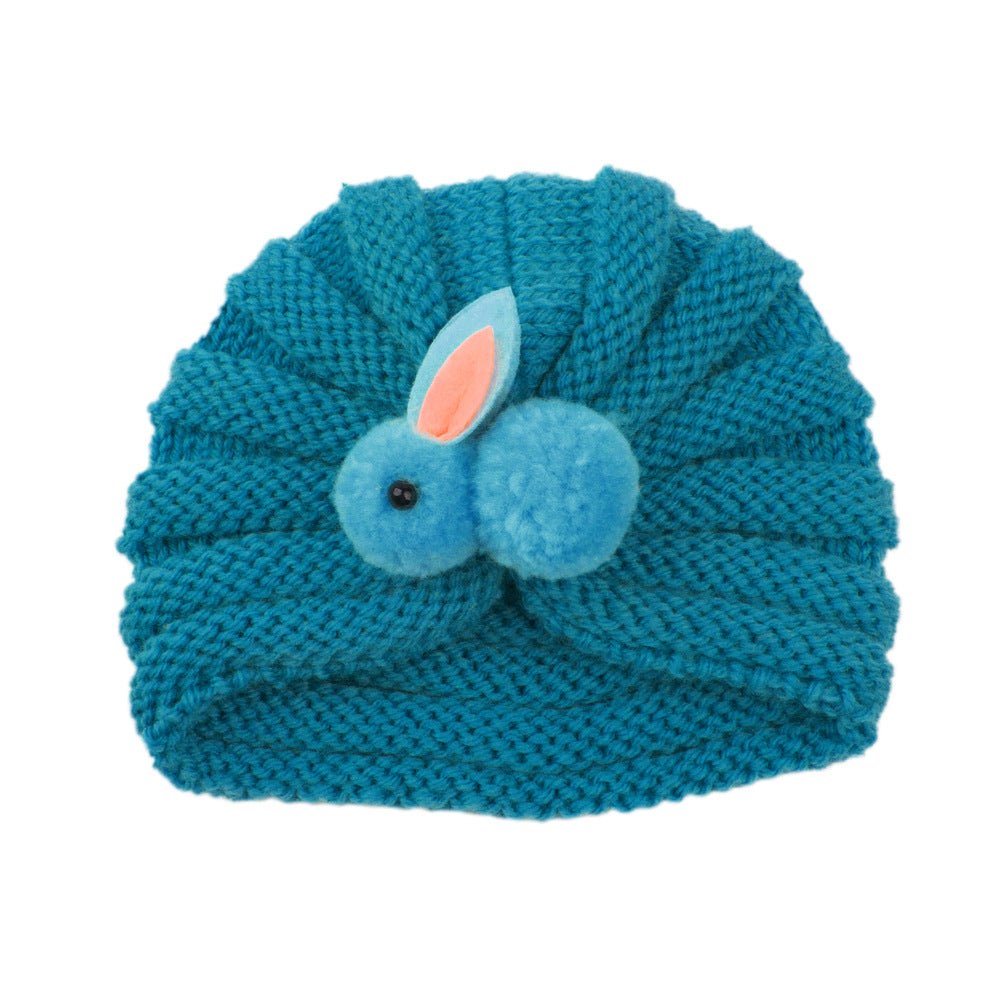 Children Wool Knitted Hat Autumn And Winter - J&E Discount Store