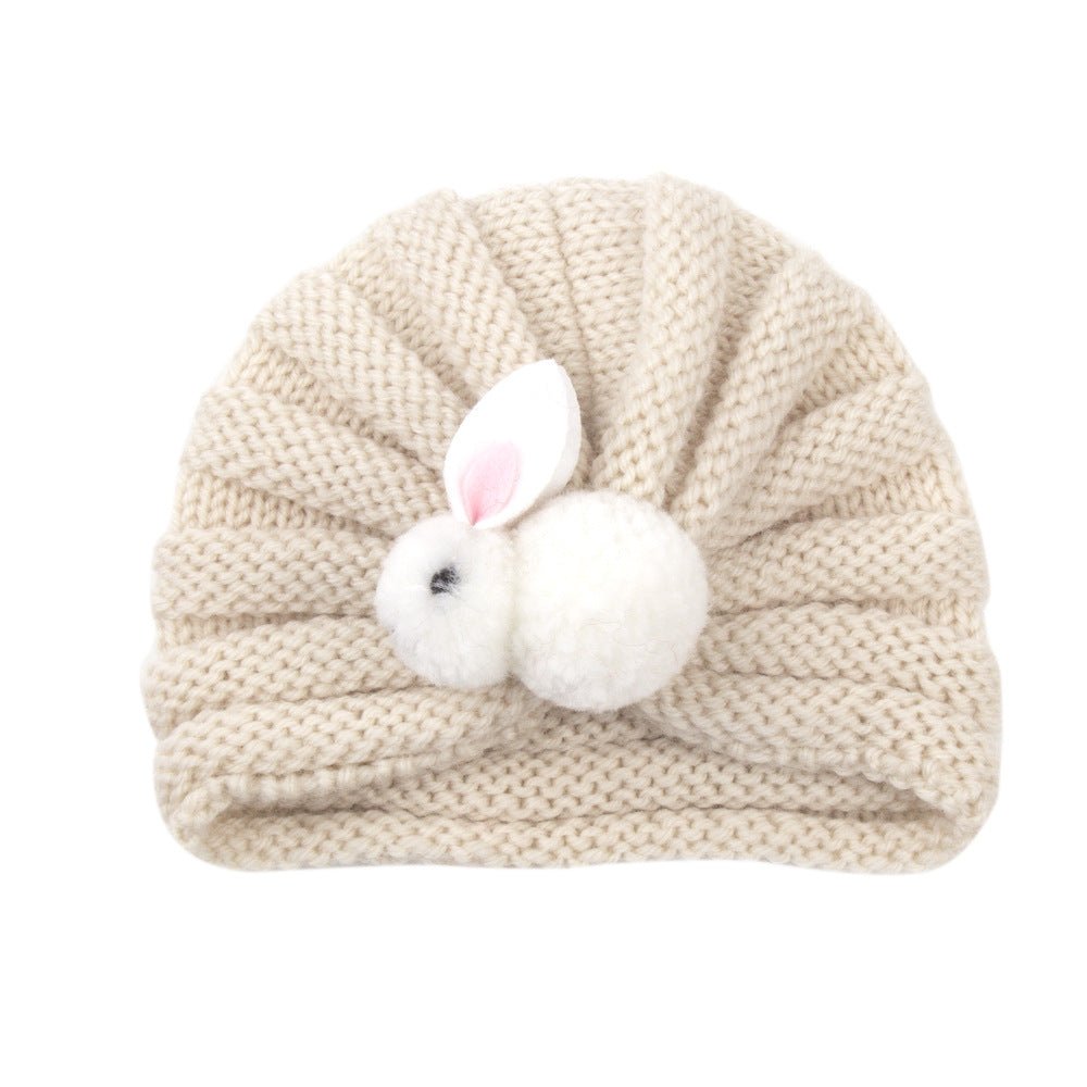 Children Wool Knitted Hat Autumn And Winter - J&E Discount Store