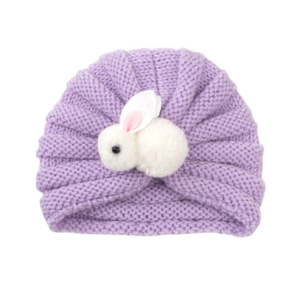 Children Wool Knitted Hat Autumn And Winter - J&E Discount Store