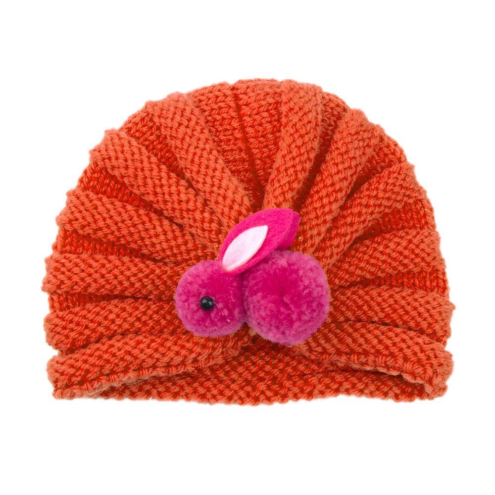 Children Wool Knitted Hat Autumn And Winter - J&E Discount Store