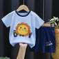 Children's Cartoon Thin Short Set - J&E Discount Store