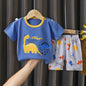 Children's Cartoon Thin Short Set - J&E Discount Store