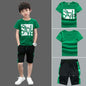 Piece Set (slim fit) Children's Short Sleeve Shorts Two Piece Set (slim fit) J&E Discount Store 