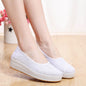 Women's Thick-soled Nurse White Soft-soled Cloth Shoes