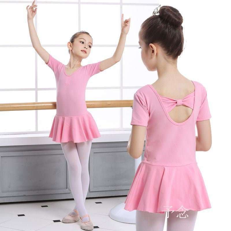 Dancing Dress Girls' Short Sleeve Exercise Clothing - J&E Discount Store