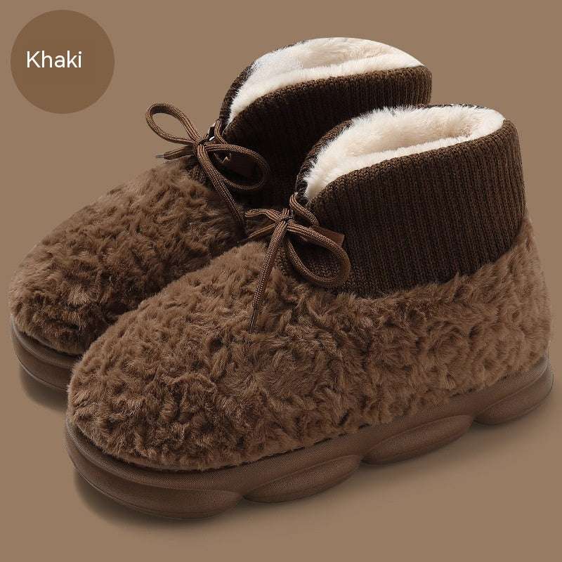 Outer Wear Plush Cotton-padded Shoes Outer Wear Plush Cotton-padded Shoes J&E Discount Store 