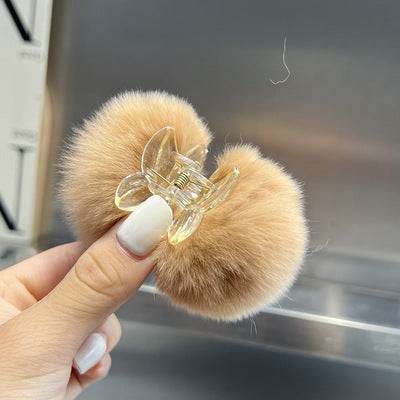 Elegant Pompons Barrettes Back Head Elegant Pompons Barrettes Back Head J&E Discount Store 